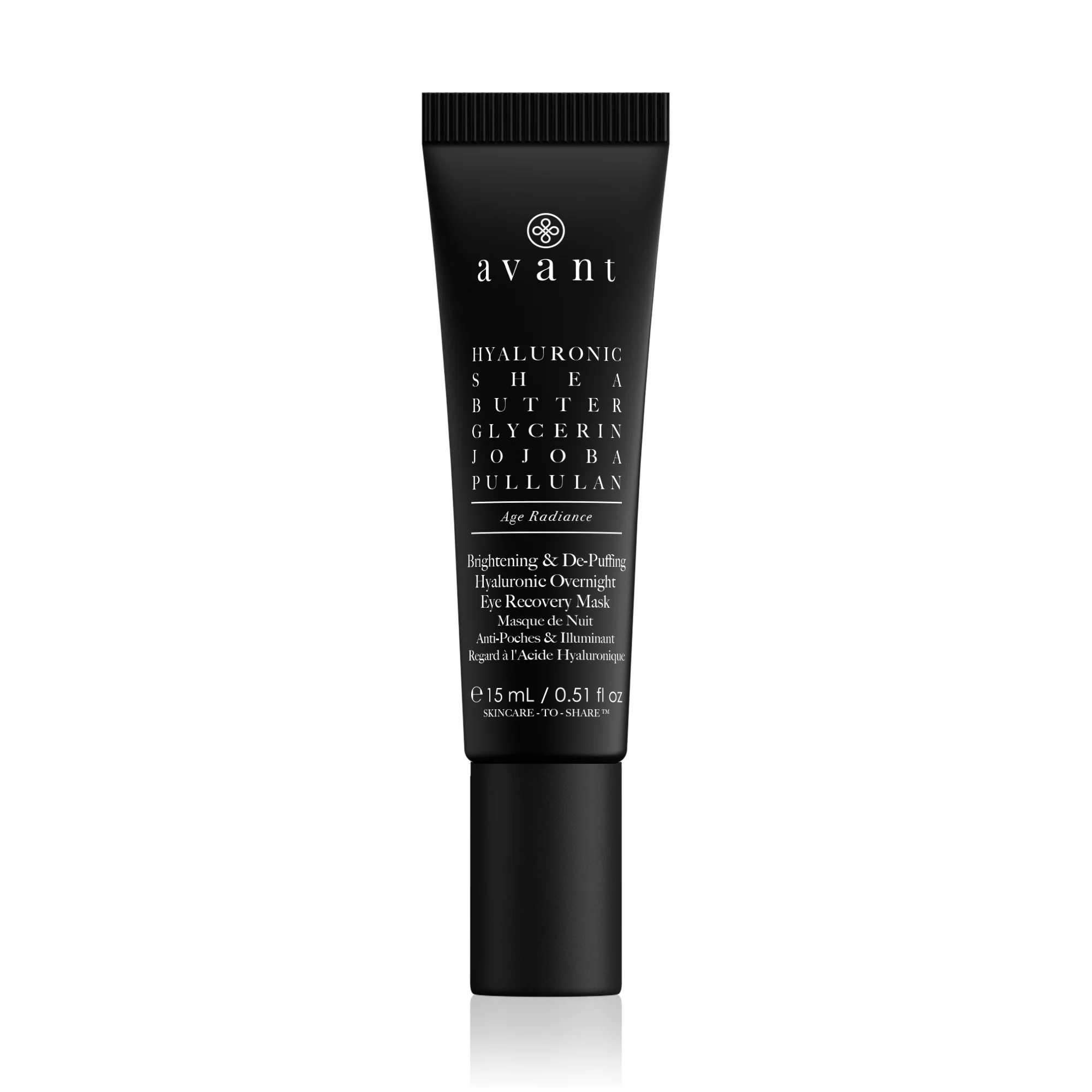 Brightening & De-Puffing Hyaluronic Overnight Eye Recovery Mask