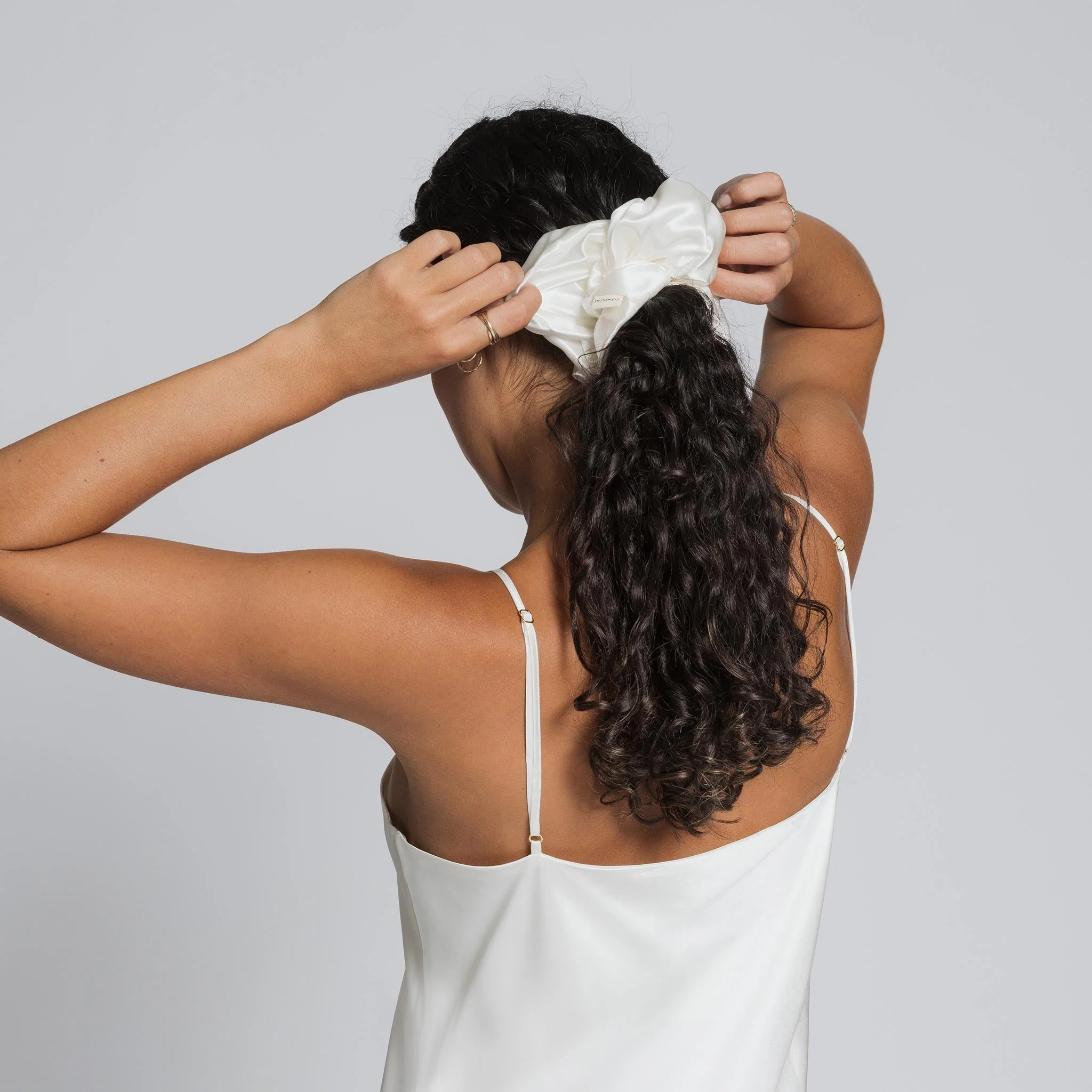 XL Organic Silk Scrunchie - Image 60
